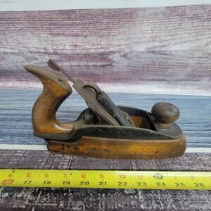 Vintage Stanley no. 36 wood plane Woodworking wooden handles